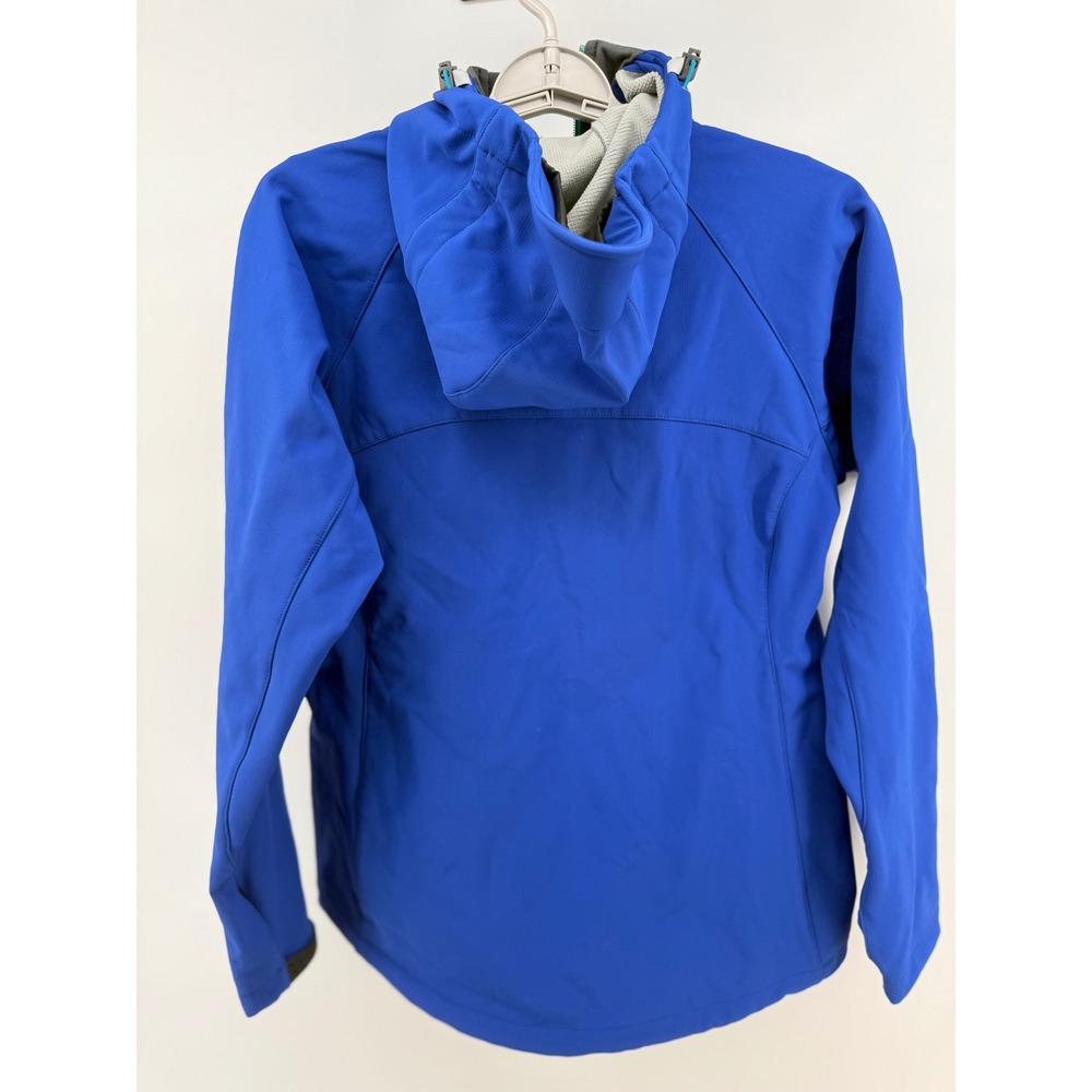 Rab Helios Jacket Women's M Blue‎ Hooded Softshell Lightweight Outdoor - Picture 2 of 11
